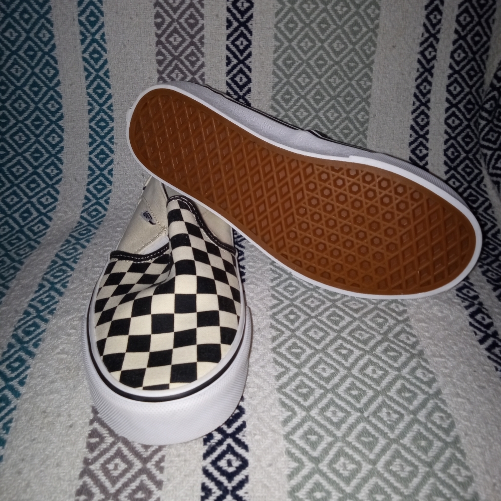 Sz 8 b&w Vans
